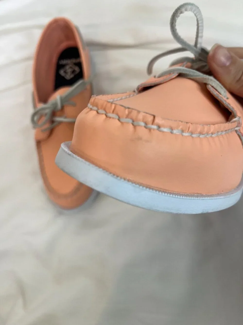 Sperry Women's SeaCycle Peach Boat Shoes